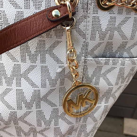 Michael kors jet set large gather shoulder bag new - Picture 4 of 8
